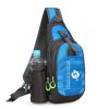 "Seamless Outdoors Colorful Sling Bag With Water Slot "